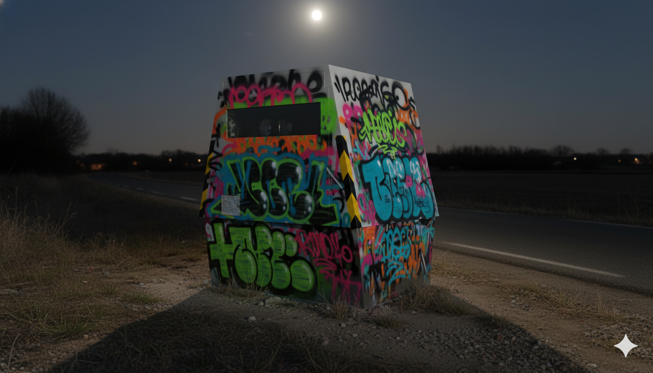 Lavans-lès-Dole, radar autonome tagué lavans les dole,
radar tagué rd 673 lavans les dole,
radar autonome vandalisé jura,
radar recouvert de peinture rd 673,
dégradation radar autonome sanctions,
amende pour tags sur radar,
gendarmerie enquête tags radar,
radar autonome remise en service,
nettoyage réparation radar tagué,
radar autonome photo horodatée,
panneau limitation rd 673 lavans,
contrôle vitesse interrompu jura,
radar autonome localisation lavans,
radar tague sans accent lavans,
radar autonome marquage au sol rd 673,
sécurité routière rd 673 lavans,
dommages et intérêts radar vandalisé,
radar autonome bidirectionnel jura,
radar autonome calibration homologation,
radar autonome reprise des contrôles,
radar autonome nuit pluie visibilité,
radar autonome axes fréquentés jura,
plainte de l’état radar tagué,
radar autonome contestation pv période,
caméra vidéosurveillance autour du radar.