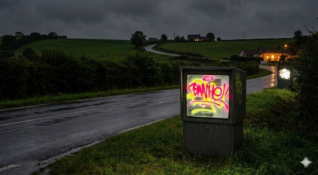 radar saint-saëns vandalisé, radar axe rouen neufchâtel, vandalisme radar seine-maritime, radar masqué peinture, sécurité routière pays de bray, gendarmerie saint-saëns enquête, radar fixe d928, dégradation bien public 76, radar hors service normandie, contrôle vitesse neufchâtel.