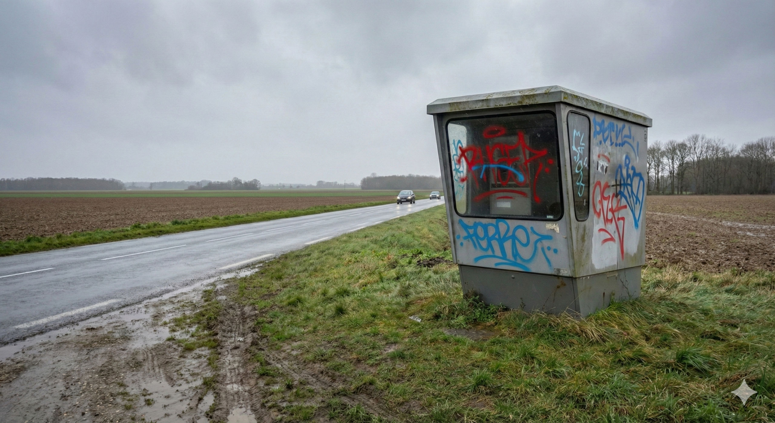 radar aisne vandalisé, rd1044 laon crépy radar, radar autonome dégradé aisne, peinture sur radar mobile, enquête gendarmerie laon, sécurité routière aisne, vandalisme bien public 02, radar chantier hors service, coût réparation radar, photo radar tagué.