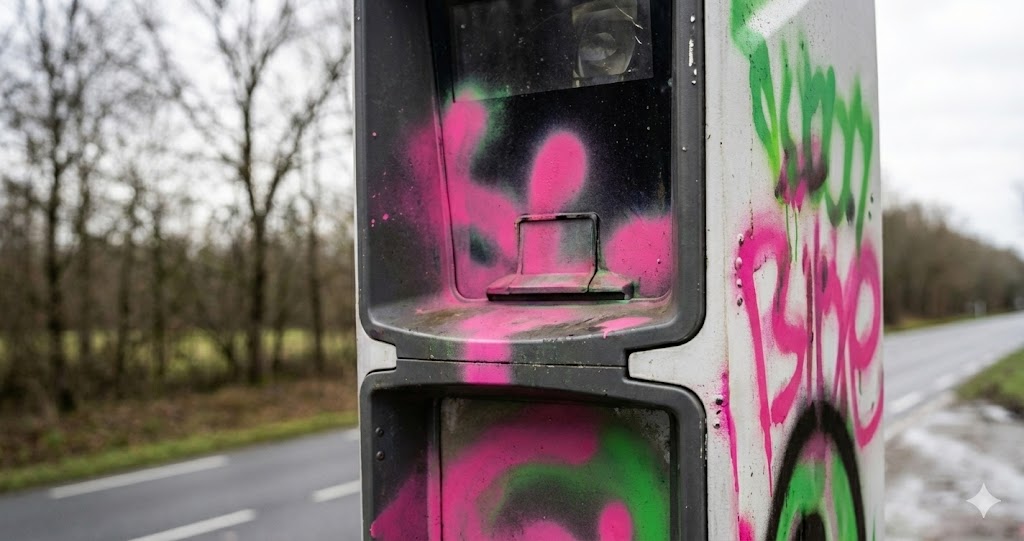 radar saint-cyr neutralisé, radar d906 vandalisé, radar tourelle hors service, sécurité routière saint-cyr, radar peinture, contrôle vitesse d906, gendarmerie constat, réparation radar fixe, vandalisme mobilier urbain, radar masqué.