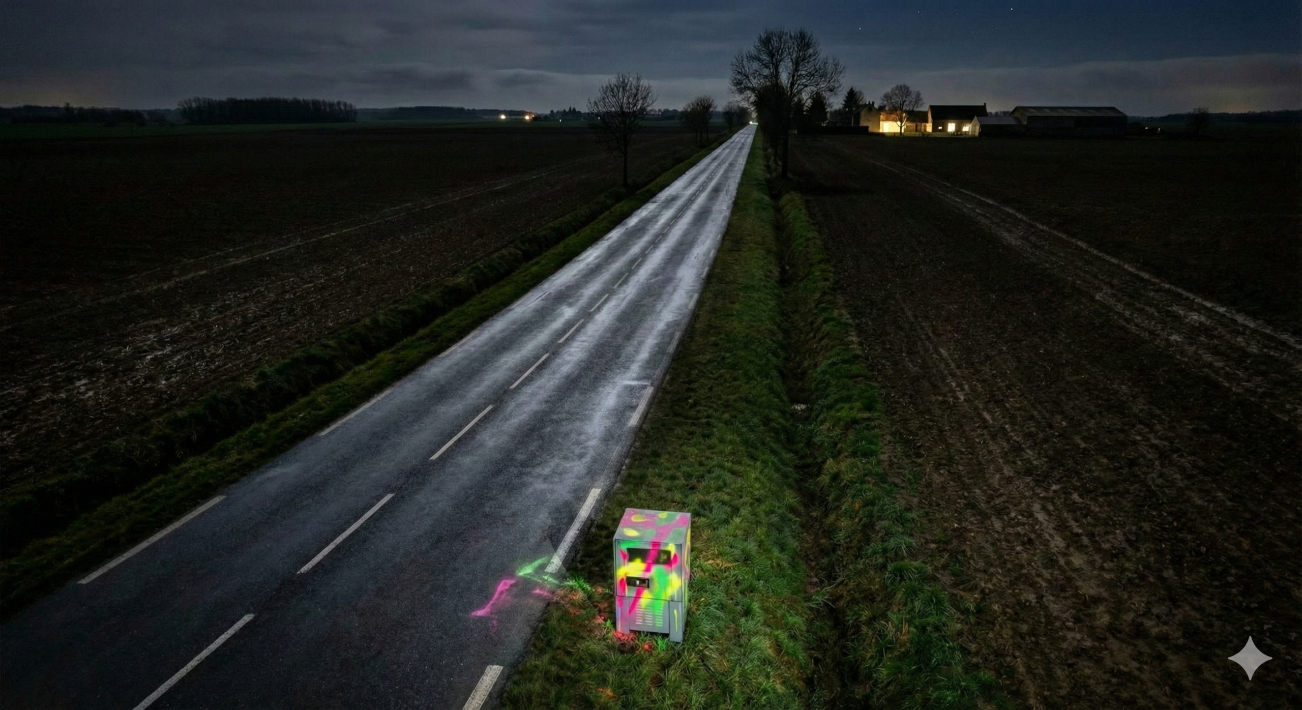 série vandalisme radars oise, 5 radars dégradés 24h, radar tourelle peinture oise, enquête gendarmerie beauvais compiègne, sécurité routière oise perturbée, dégradation bien public série, radar d1017 vandalisé, radar d1032 hors service, coût remise état radars, commando anti radar oise.