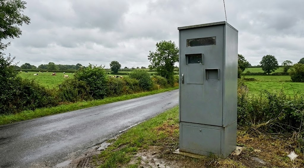 radar saint-andré-de-messei tagué, colère agriculteurs orne, radar d18 flers la ferté-macé, vandalisme agricole 61, radar peinture jaune, coordination rurale orne action, sécurité routière normandie, radar hors service, gendarmerie orne enquête, manifestation agricole radar.