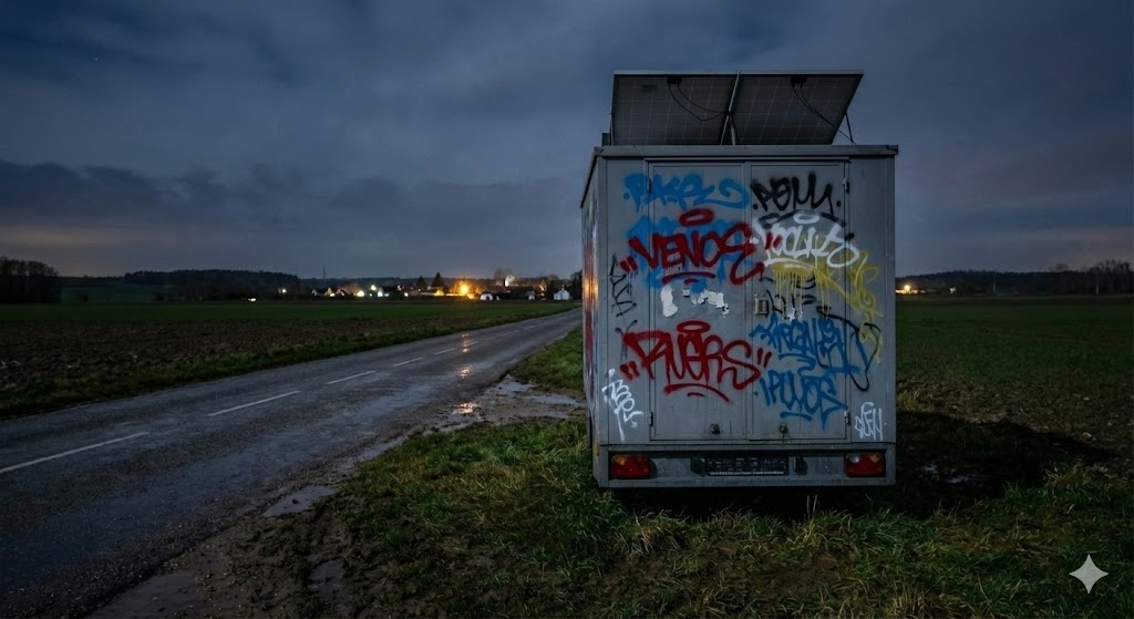 radar chantier labergement-lès-seurre, vandalisme radar côte-d'or, radar autonome tagué, sécurité routière 21, gendarmerie seurre, radar aveuglé peinture, dégradation bien public, radar mobile d976, excès vitesse bourgogne.