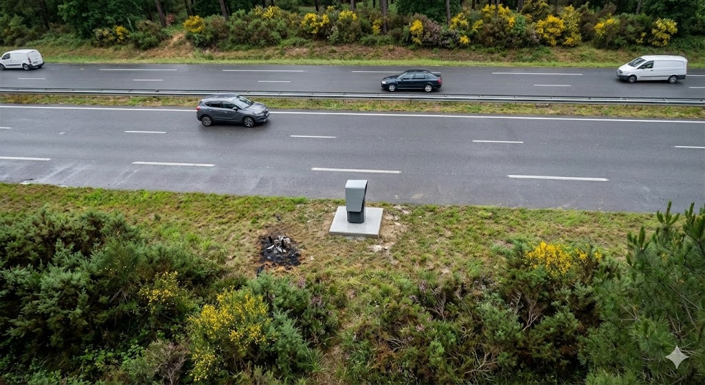 radar rn24 morbihan, radar roc-saint-andré josselin, radar tourelle remplacé, radar incendie morbihan, contrôle vitesse rn24 ploërmel, sécurité routière 56, radar fixe val d'oust, gendarmerie morbihan radar, amende excès vitesse bretagne.