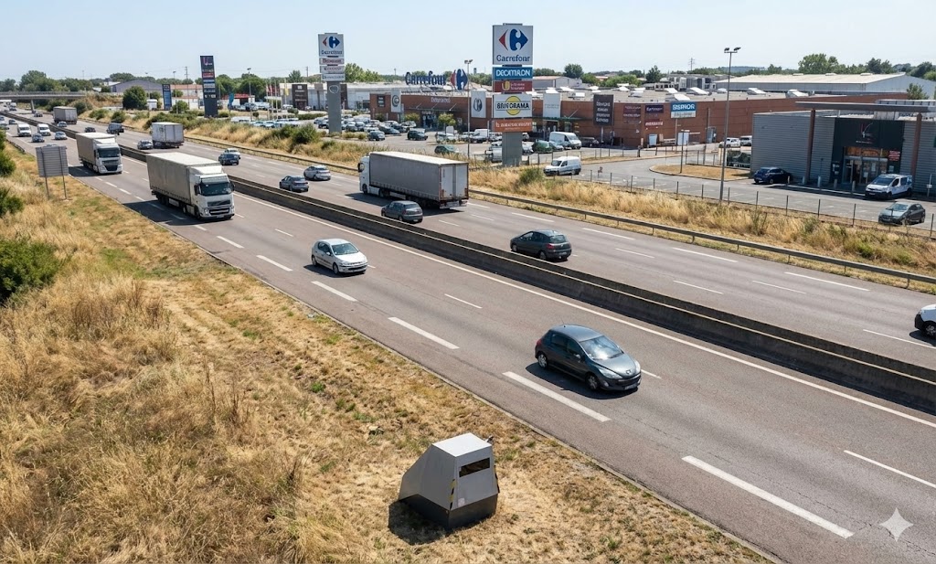 radar chantier d900 claira, radar autonome perpignan narbonne, excès vitesse carrefour claira, radar pia d900, limitation 90 km/h d900, flash radar travaux, sécurité routière pyrénées-orientales, contrôle vitesse rivesaltes, radar mobile 66, amende excès vitesse d900.