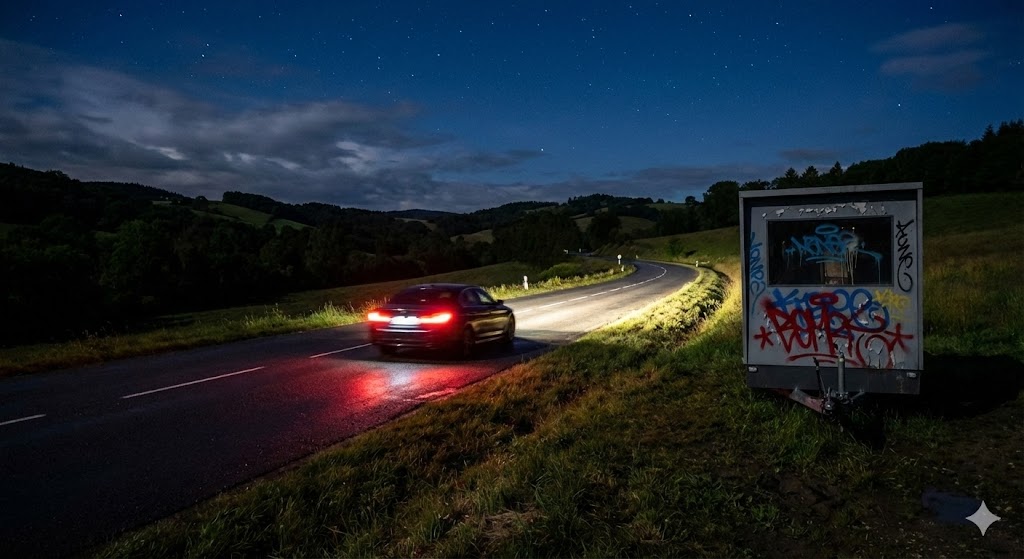 radar chantier tagué corrèze, radar d9 tulle favars, vandalisme radar autonome 19, radar peinture, sécurité routière corrèze, gendarmerie enquête, dégradation mobilier urbain, axe tulle favars, radar mobile aveuglé, tags anti radar.