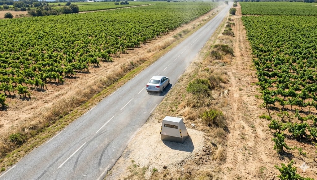 radar chantier sigean la palme, radar autonome d6009 aude, contrôle vitesse narbonne perpignan, radar zone leurre bages caves, limitation vitesse d6009, radar mobile sigean, carte radars aude.