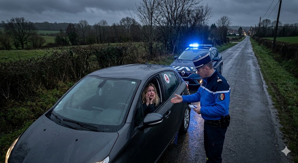 jeune conductrice excès vitesse Isère, radar contrôle permis probatoire, retrait de points permis, annulation permis de conduire, grand excès vitesse route, gendarmerie nationale contrôle Isère, suspension permis jeune conducteur, amende contravention excès vitesse, rétention permis de conduire, confiscation véhicule jeune conducteur, sécurité routière route départementale, radar automatique flash voiture, lettre 48n stage obligatoire, macaron apprenti a voiture, perte six points permis, tribunal de police excès, avocat droit routier permis, infraction code de la route, vitesse jeune permis probatoire, prévention routière département Isère.