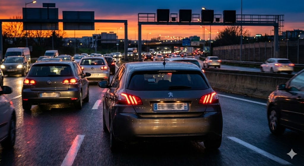 Toulouse radar voiture privée traque plus de 4000 excès de vitesse sur le périphérique, amende radar embarqué Haute-Garonne, limitation vitesse rocade toulousaine, contrôle automatisé Occitanie.