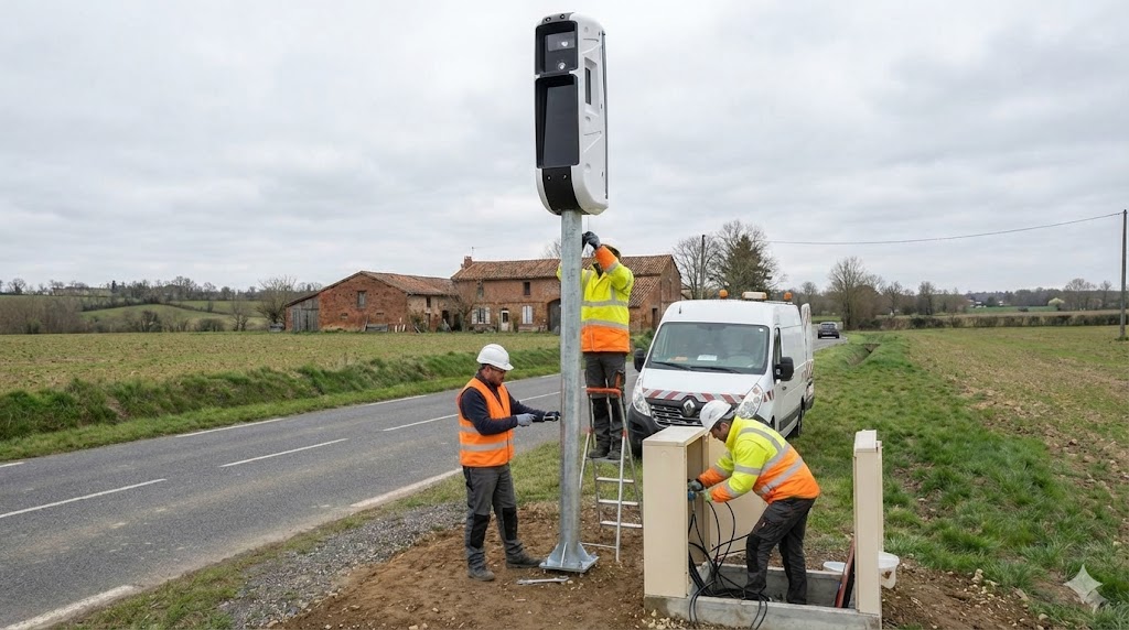 nouveau radar tourelle Toulouse, augmentation radars Haute-Garonne 2026, contrôle vitesse périphérique toulousain, radar urbain feu rouge, voiture radar privée 31, amende excès de vitesse, sécurité routière Occitanie, remplacement radar fixe.