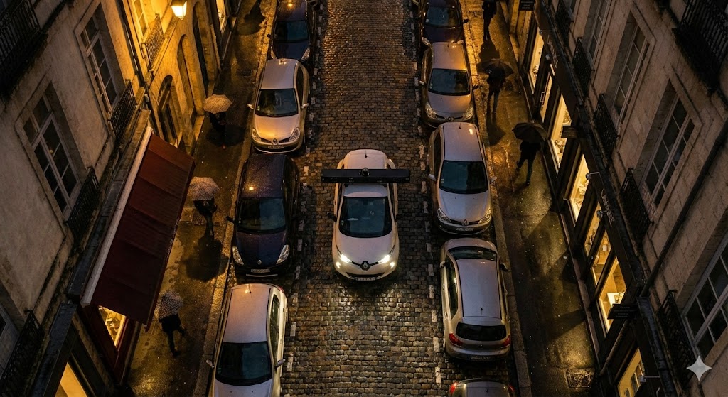 voiture radar LAPI Nantes, amende stationnement 300000 FPS, contrôle automatique payant, véhicule scannant plaques immatriculation, contestation amende stationnement, stationnement payant Nantes centre, erreur verbalisation personne handicapée, record amendes ville Nantes.