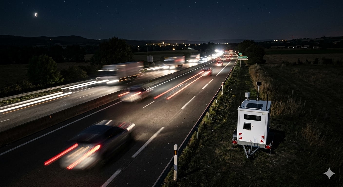 radar chantier RN 7 Lapalud, radar autonome direction Pierrelatte, contrôle vitesse Vaucluse route nationale, amende excès vitesse RN7, flash radar double sens, sécurité routière Lapalud Pierrelatte, cabine radar autonome blindée, limitation vitesse route nationale 7, retrait points permis conduire, contestation contravention radar chantier, prévention routière automobilistes sud, radar mobile travaux voie, radar autonome mesta, appareil contrôle vitesse déplaçable, gendarmerie nationale sécurité route, perte points permis probatoire, amende forfaitaire majorée justice, contestation amende antai ligne, protéger ouvriers zone chantier, ralentir zone de danger.