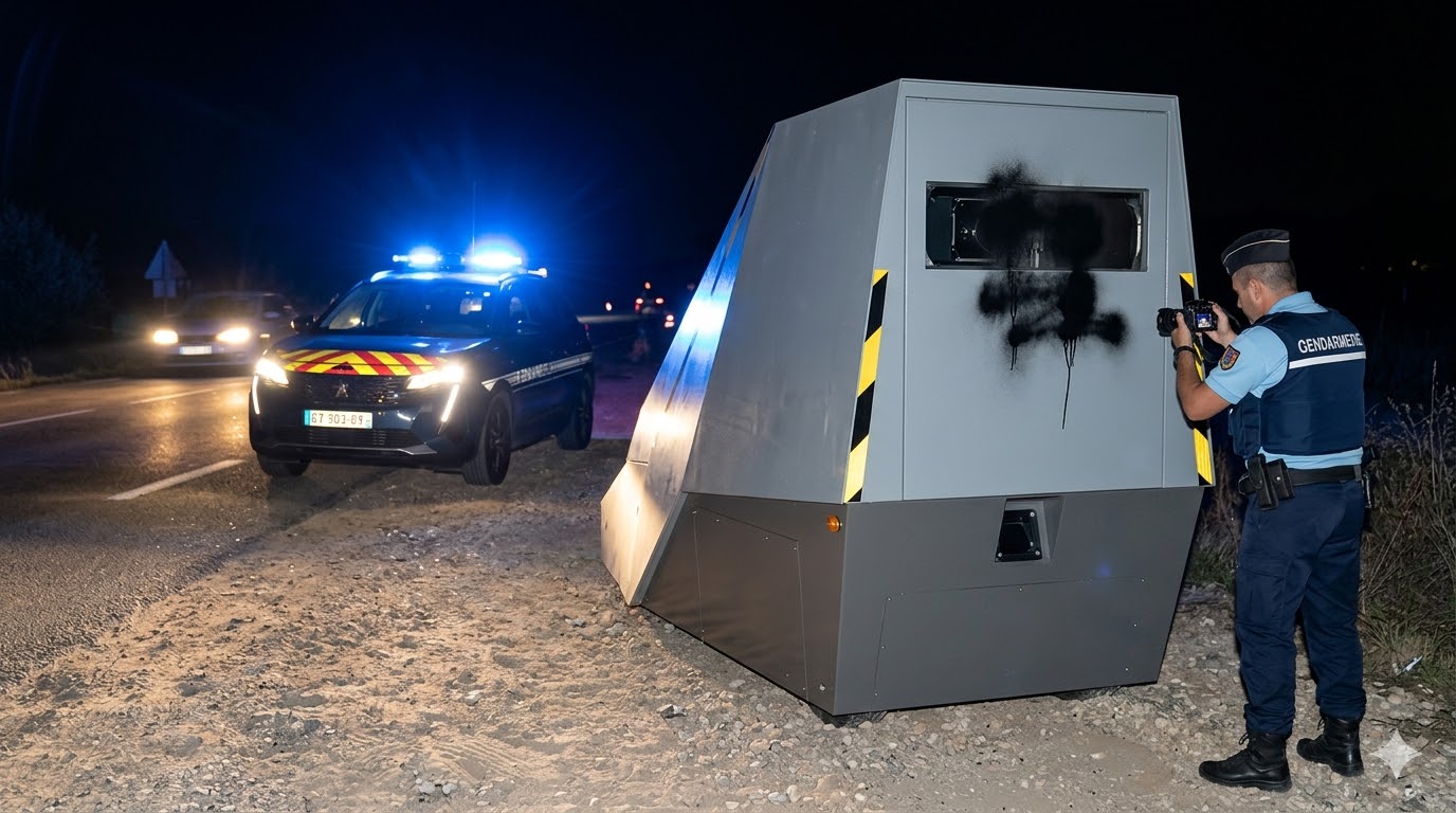 radar de chantier vandalisé Var, condamnation tribunal Toulon radar, dégradation bien public Pierrefeu, radar autonome Hyères vandalisme, amende destruction équipement routier, gendarmerie Var enquête radar, sécurité routière route Pierrefeu, peine prison dégradation radar, remboursement matériel état justice, flash radar chantier autonome, vandalisme routier sanctions pénales, excès vitesse zone travaux, retrait point permis conduire, prévention routière automobilistes Var, gendarmerie nationale sécurité route, amende forfaitaire majorée justice, procédure pénale dégradation matériel, traces ADN enquête radar, signalement destruction bien public, protection ouvriers chantier route.