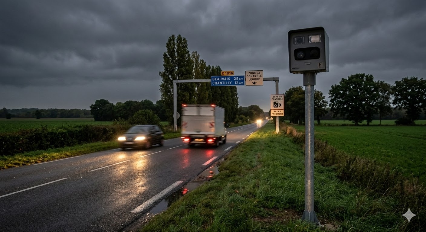 radar nouvelle génération Oise, installation radar automatique nord, contrôle vitesse route départementale, sécurité routière département 60, flash radar double sens, excès vitesse amende forfaitaire, retrait points permis conduire, radar tourelle mesta fusion, radar autonome de chantier, prévention routière automobilistes picardie, gendarmerie nationale contrôle routier, limitation vitesse route nationale, contestation amende excès vitesse, marge erreur radar fixe, ralentir zone de danger, tribunal de police contestation, technologie contrôle trafic routier, cabine radar perchée mât, sécurité conducteurs routes oise, protéger usagers route vitesse.