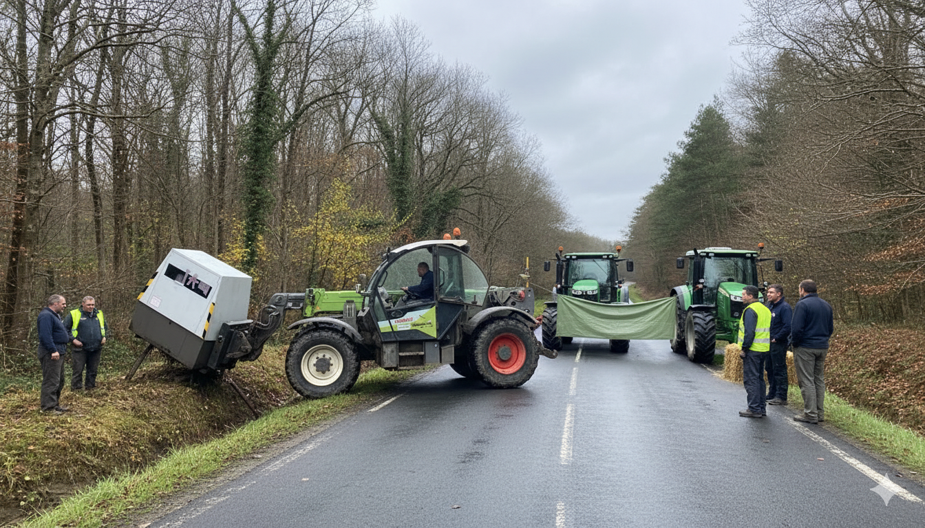 mende radar de vitesse déplacé, mende radar de vitesse manifestation agricole, radar de vitesse déplacé cortège agricole, radar de vitesse Mende gendarmerie, radar de vitesse Mende sécurité routière, radar de vitesse Mende réinstallation, radar de vitesse Mende neutralisation, radar de vitesse Mende contrôle routier, radar de vitesse Mende perturbations trafic, radar de vitesse Mende sanctions pénales, radar de vitesse Mende entrave équipement, radar de vitesse Mende dégradation matériel, radar de vitesse Mende tracteurs manifestation, radar de vitesse Mende préfectorales mesures, radar de vitesse Mende axes déviés, radar de vitesse Mende remise en service, radar de vitesse Mende enquête en cours, radar de vitesse Mende amende et points, radar de vitesse Mende prévention, radar de vitesse Mende contrôle automatique, radar de vitesse Mende panneau limitation, radar de vitesse Mende routes départementales, radar de vitesse Mende zone urbaine, radar de vitesse Mende circulation lente, radar de vitesse Mende sécurité des usagers, radar de vitesse Mende autorités locales, radar de vitesse Mende manifestation pacifique, radar de vitesse Mende réouverture circulation, radar de vitesse Mende vérification technique.