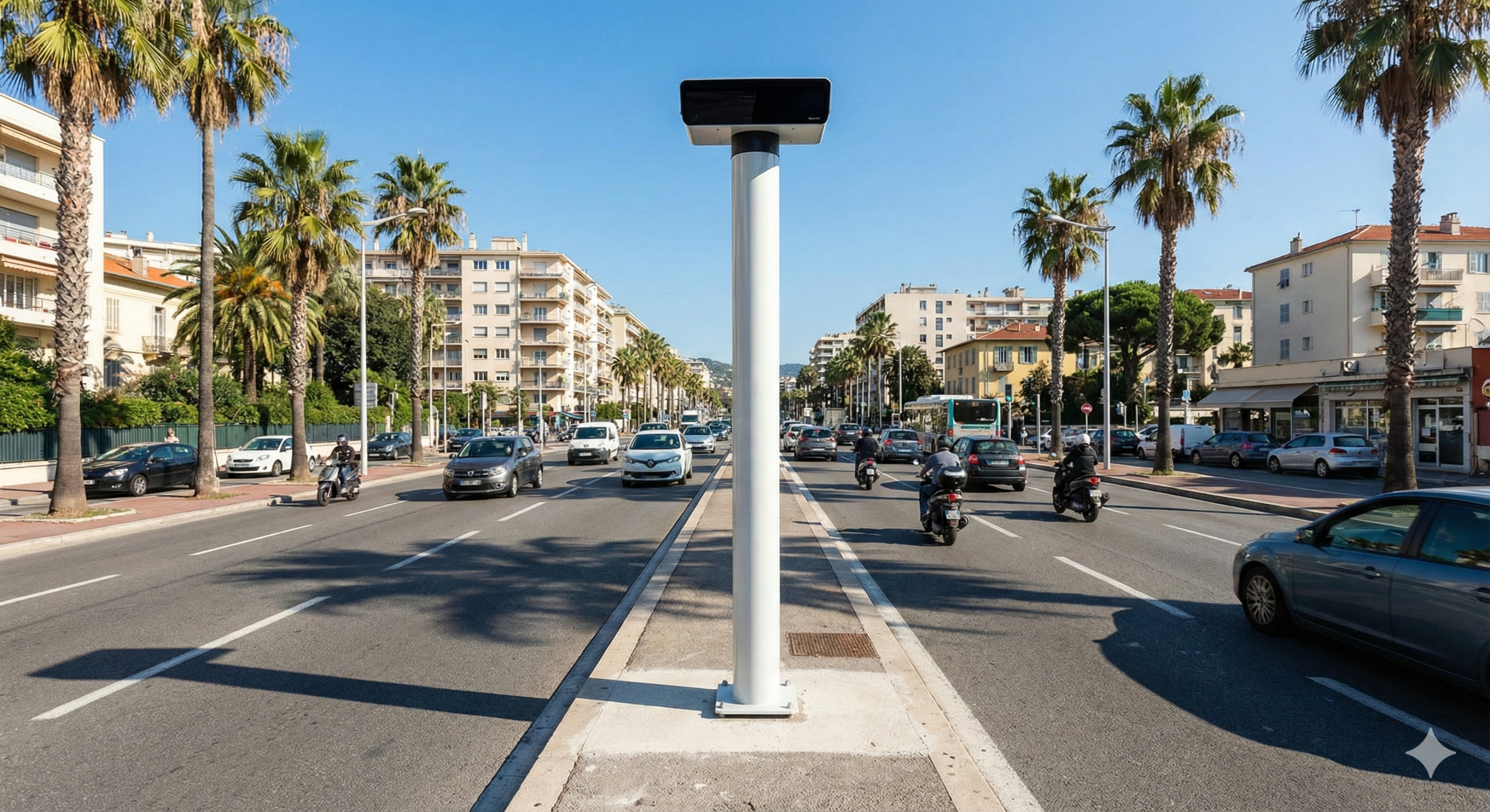 nouveau radar tourelle nice, radar double face 8 voies, radar nice promenade anglais, contrôle téléphone au volant radar, radar tourelle alpes-maritimes, amende excès vitesse nice, suppression retrait point petit excès, radar multi-infractions nice, sécurité routière côte d'azur, radar tourelle fonctionnement, photo radar masta, radar détection ceinture, radar voie rapide nice, technologie lidar radar, pv électronique nice.