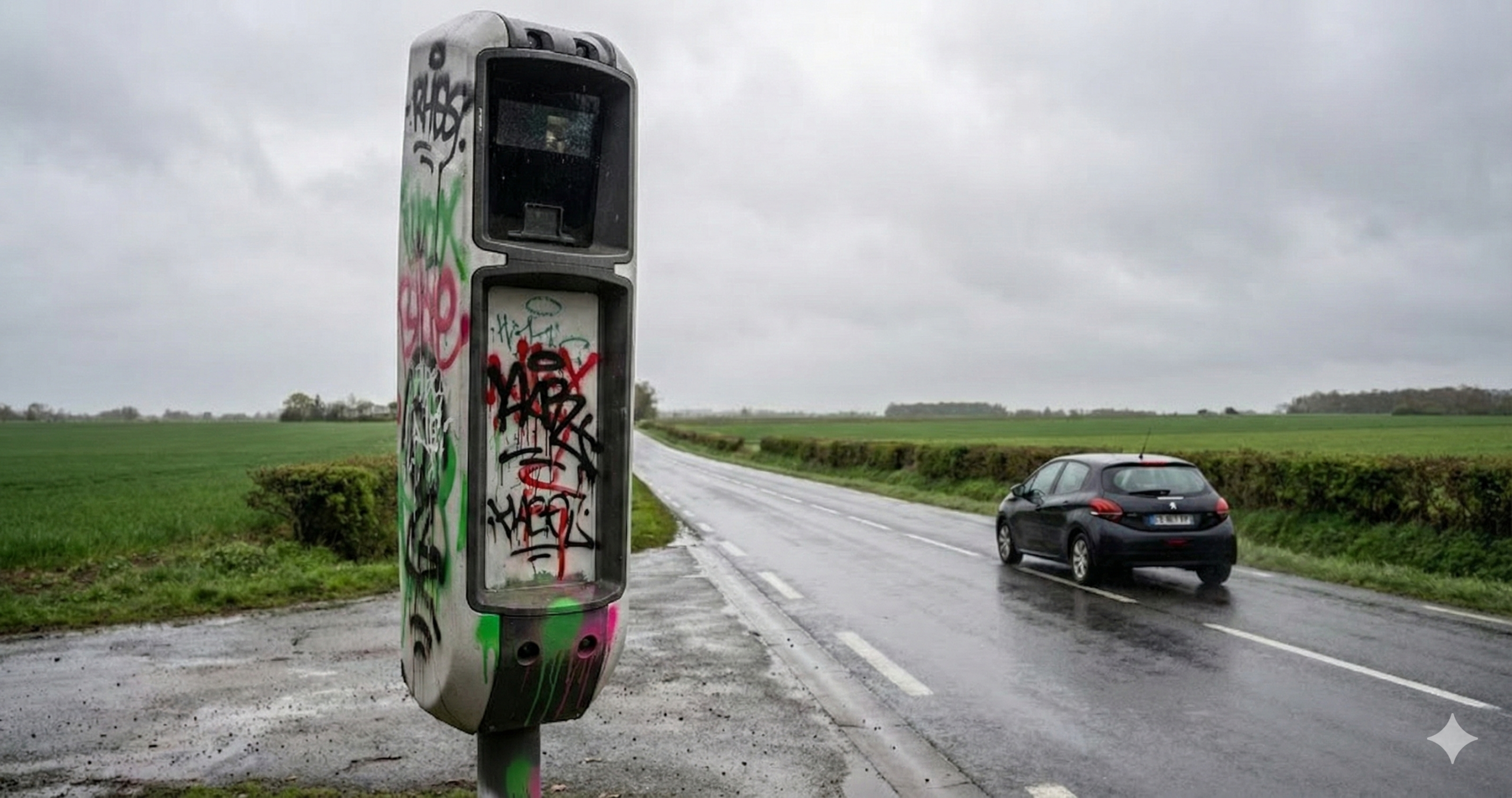 radar argentan neutralisé, radar tourelle axe caen, vandalisme orne, radar tagué peinture, sécurité routière argentan, radar d958 hors service, gendarmerie orne enquête, amende excès vitesse, radar masqué, dégradation mobilier urbain.