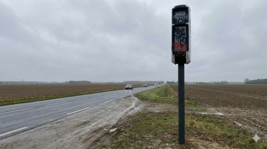 radar tourelle vienne vandalisé, radar d347 mirebeau loudun, vandalisme radar 86, radar tourelle peinture, sécurité routière nouvelle-aquitaine, gendarmerie vienne constat, dégradation radar fixe, radar chouppes d347, excès vitesse vienne.