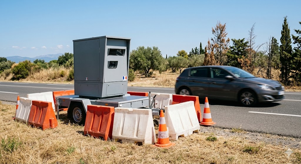 radar de chantier Rivesaltes D900, radar autonome Pyrénées Orientales, prolongation contrôle vitesse route, flash radar travaux Perpignan, amende excès vitesse D900, sécurité routière zone chantier, radar déplaçable route départementale, limitation vitesse travaux Rivesaltes, prévention routière sud France, retrait points permis conduire, contravention radar automatique autonome, équipement contrôle vitesse chantier, cabine radar gris route, dangerosité route travaux D900, flash radar deux sens, contestation amende excès vitesse, trafic routier Perpignan Narbonne, radar temporaire route départementale, agence nationale traitement automatisé, sanction pénale code route.
