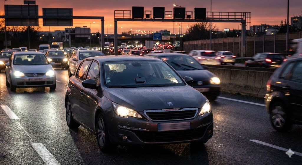 Toulouse radar voiture privée traque plus de 4000 excès de vitesse sur le périphérique, amende radar embarqué Haute-Garonne, limitation vitesse rocade toulousaine, contrôle automatisé Occitanie.