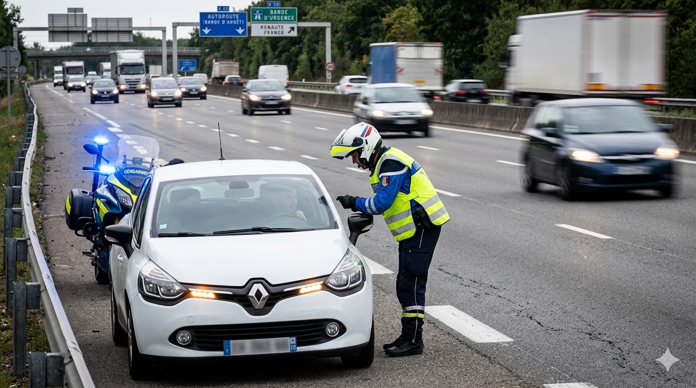 bande d’arrêt d’urgence autoroute, amende circulation BAU points, retrait 3 points permis, stationnement dangereux autoroute amende, vidéo verbalisation bande arrêt, contester PV ligne antai, panne voiture sécurité autoroute, gendarmerie contrôle flux routier, sécurité routière triangle gilet, suspension permis de conduire, cas force majeure dépannage, facture remorquage preuve justice, amende classe 4 circulation, couloir secours pompier ambulance, circulation inter files moto BAU, code de la route sanctions, amende forfaitaire minorée délais, avocat droit routier contestation, infraction stationnement abusif autoroute, flash caméra vidéo surveillance.