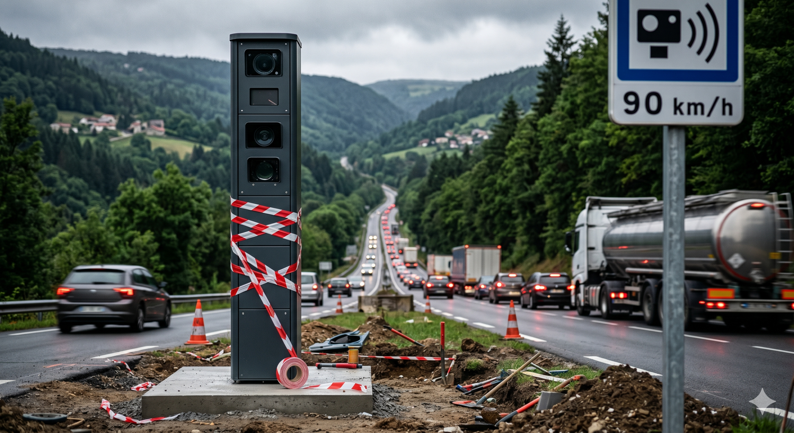 radar fixe en projet sur la RN88 Saint-Ferréol-d'Auroure, nouveau radar Haute-Loire préfecture, sécurité routière accident mortel nationale 88, amende excès de vitesse descente Firminy, radar discriminant poids lourds voiture, contestation pv antai avocat, voiture radar banalisée contrôle, Yvan Cordier préfet sécurité, prévention routière vitesse limite, retrait points permis de conduire, contravention flash automatique, infrastructure routière danger, suspension permis excès de vitesse, panneau contrôle radar fréquent, marge de tolérance radar fixe.